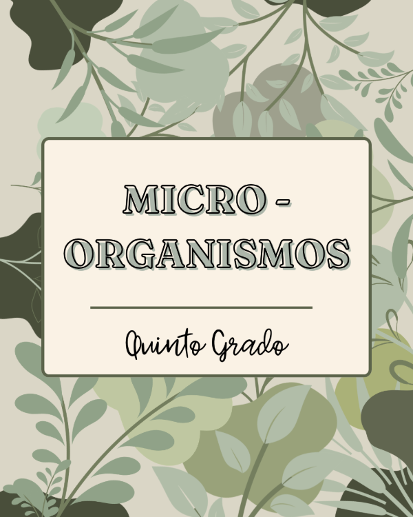 Producto - Microorganismos