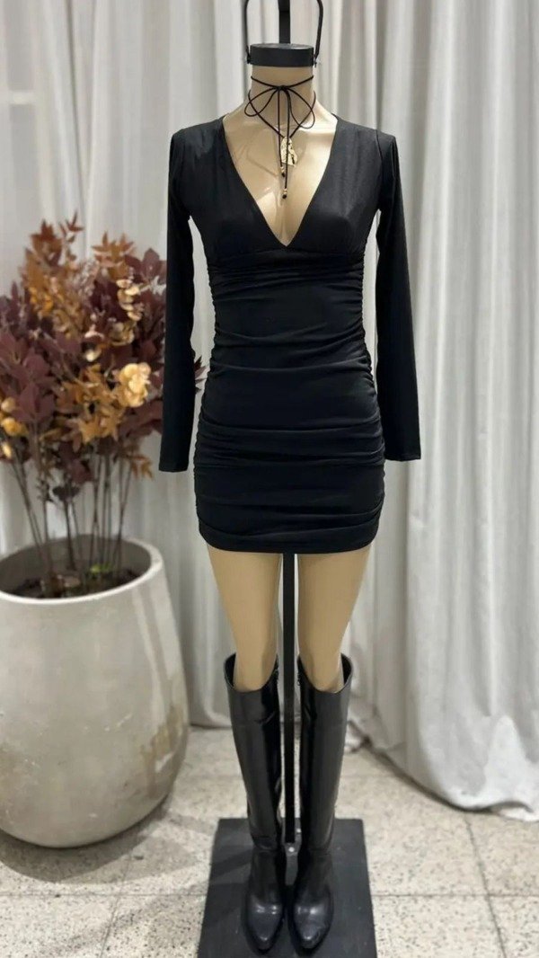 Producto - VESTIDO MARILYN MODAL SOFT NEGRO