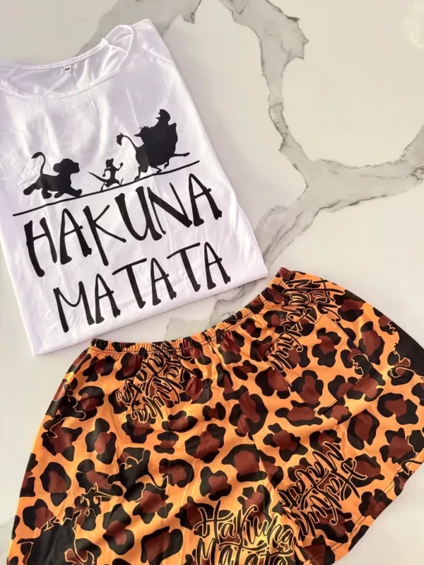 Producto - PIJAMA HAKUNA MATATA[CORTO]