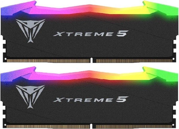Producto - MEMORIA PATRIOT VIPER XTREME 5 DDR5 32GB 8000MT/S CL38 BLK RGB HS DUAL KIT PE000