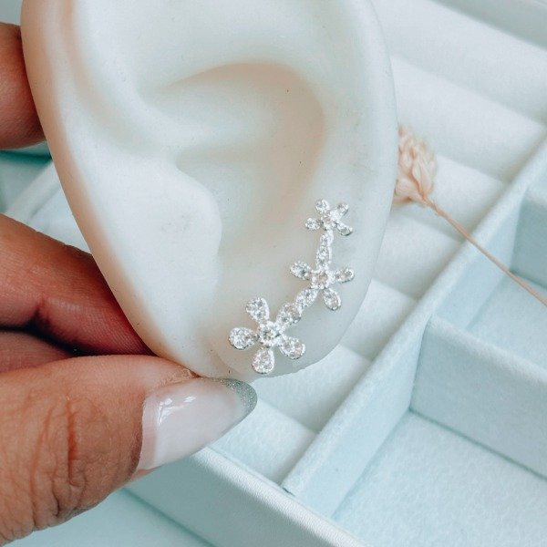 Producto - Aro Trepador Luisa Plata 925