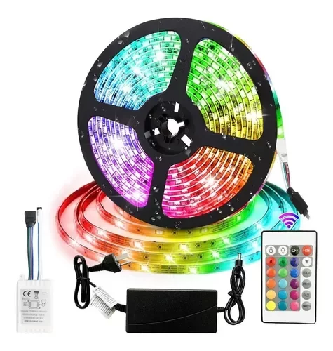 Producto - TIRA LED RGB 5MTS C/CONTROL