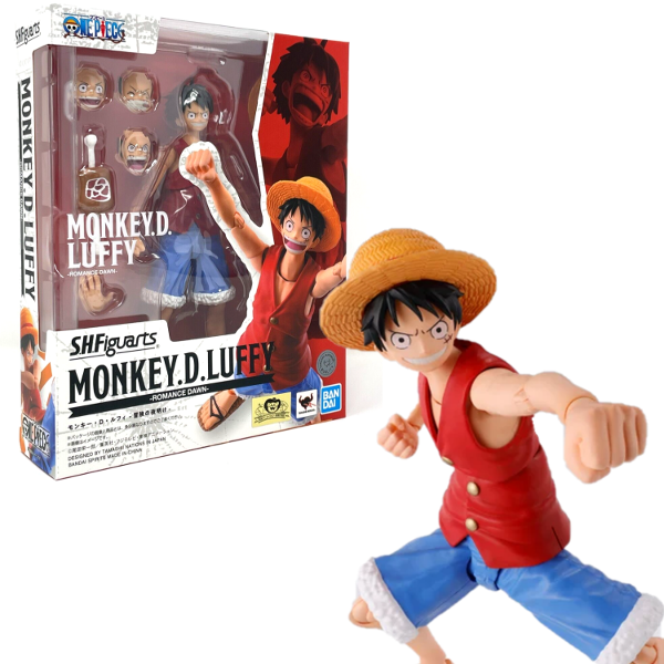 Producto - One Piece Monkey D Luffy Romance Dawn SH Figuarts OUTLET - 0