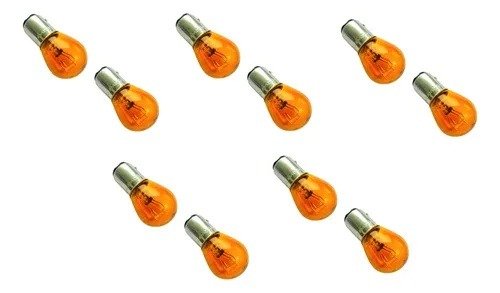 Producto - LÁMPARA HALÓGENA 2 POLOS GIRO ÁMBAR 21W 12V X 10 UNIDADES