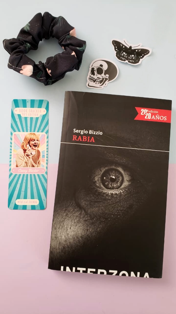 Producto - Rabia - Sergio Bizzio (libro + accesorios)