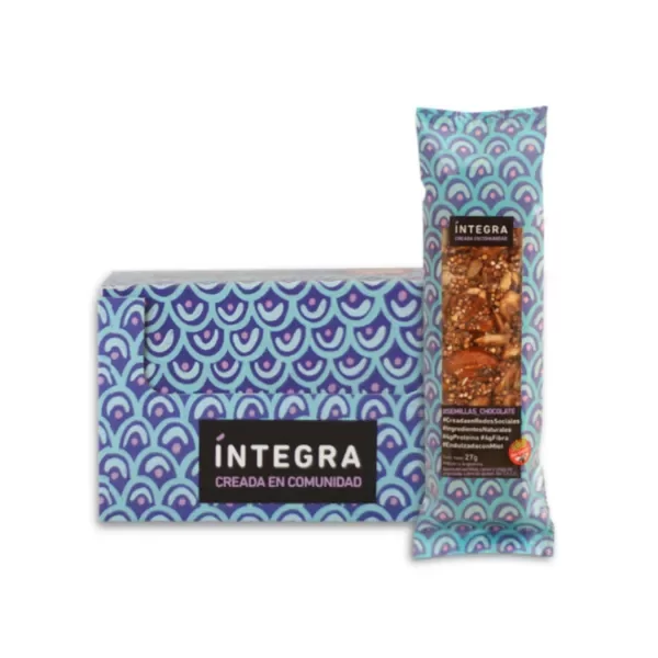 Producto - Barras Sin Tacc Integra Sabor Semillas y Arándanos X 10u