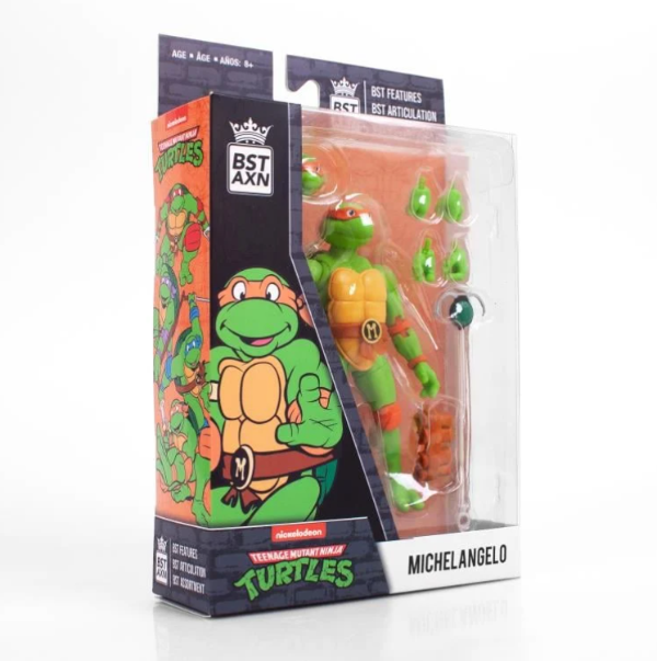 Producto - Teenage Mutant Ninja Turtles BST AXN Michelangelo Action Figure - 1