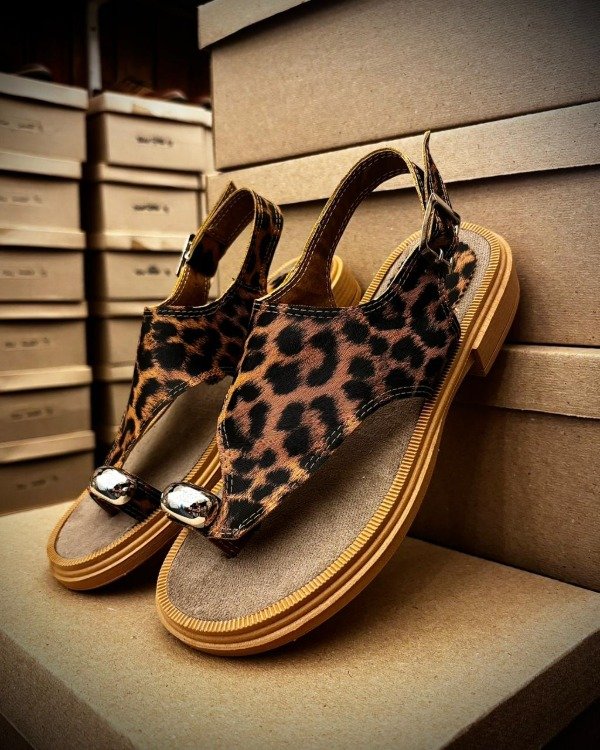 Producto - Ojota AMBAR animal Print