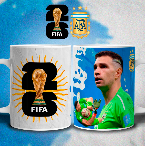 Producto - Taza Personaliza Mundial 2026 Argentina #7