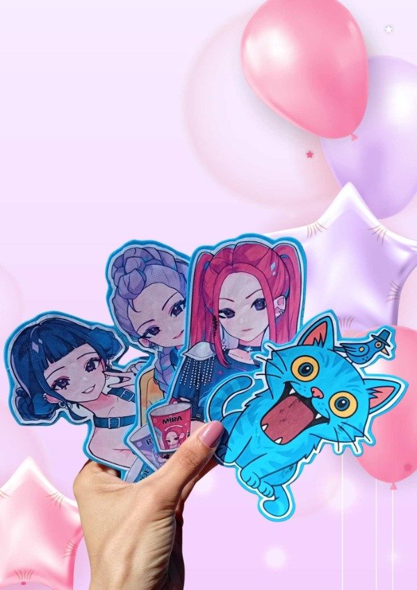 Producto - Apliques- Guerreras del Kpop