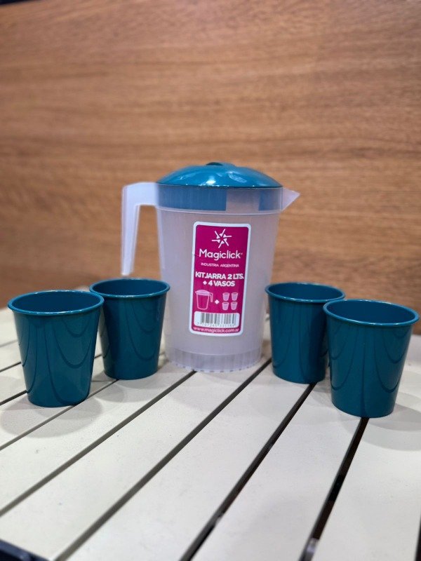 Producto - Jarra Magiclick 2 L con 4 Vasos