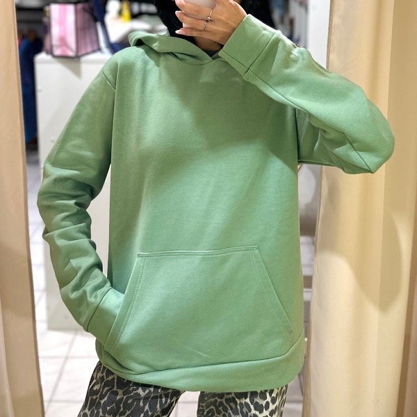 Producto - CANGURO FRISADO VERDE OLIVA