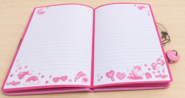 Producto - Diario intimo con candado UNIQUE - 2