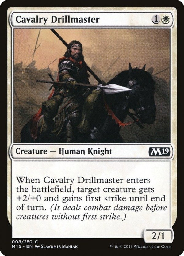Producto - Cavalry Drillmaster  Core Set 2019