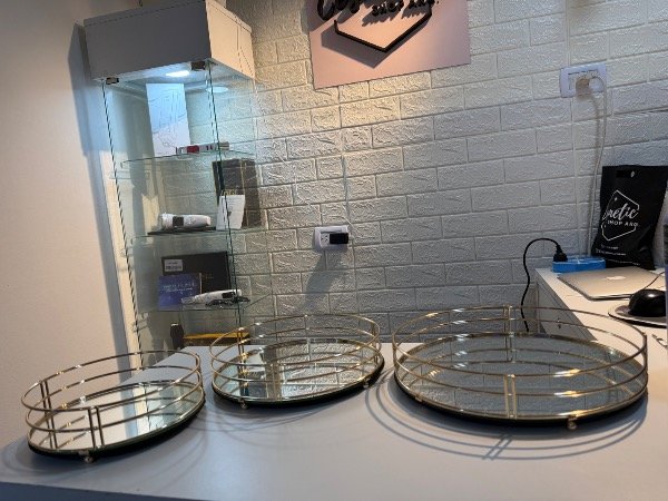 Producto - Bandeja de espejo circular