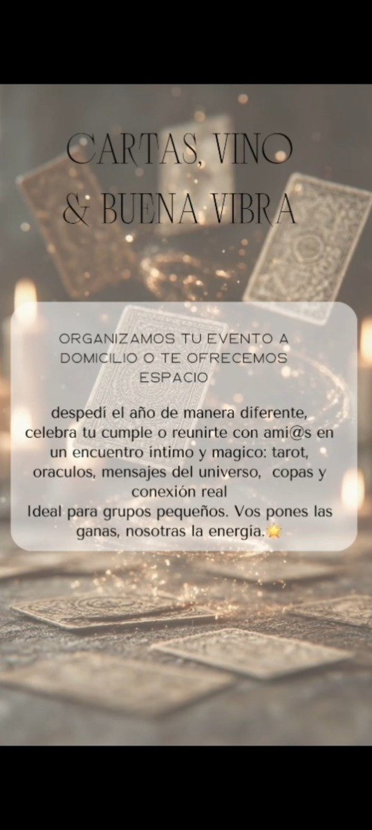Producto - Cartas, Vino  Y Buena Vibra