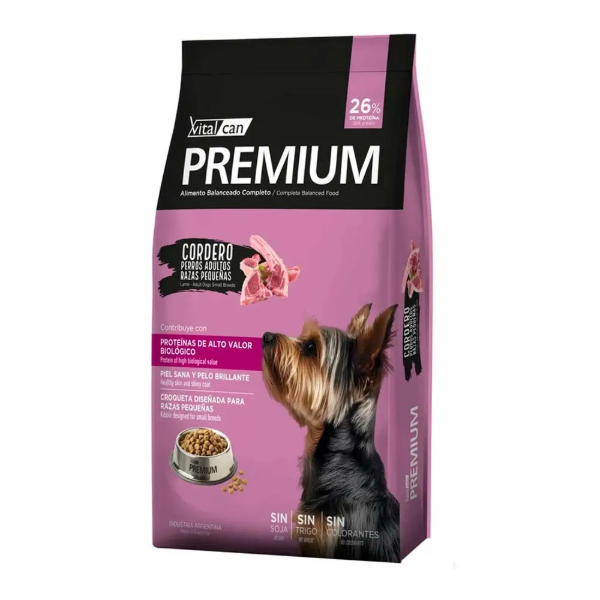 Producto - VitalCan PREMIUM Perro Adultoo Cordero Pequeño 20kg