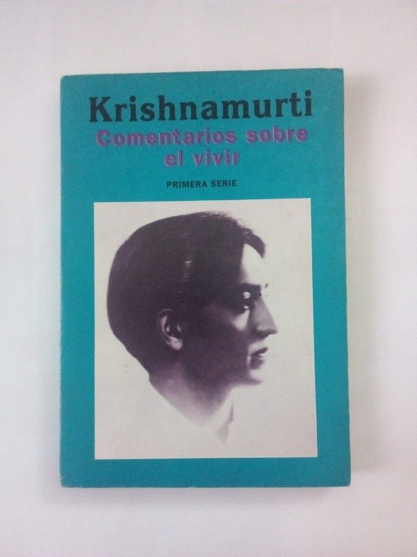 Producto - Comentarios sobre el vivir Primera serie - Krishnamurti - Kier 1994