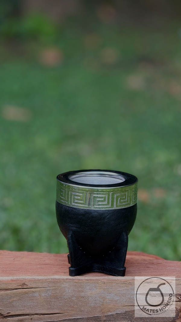 Producto - MATE DELUXE NEGRO LABERINTO