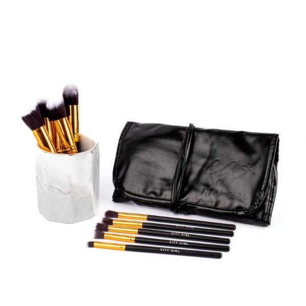 Producto - Brochas Kabuki 10PCS City Girl