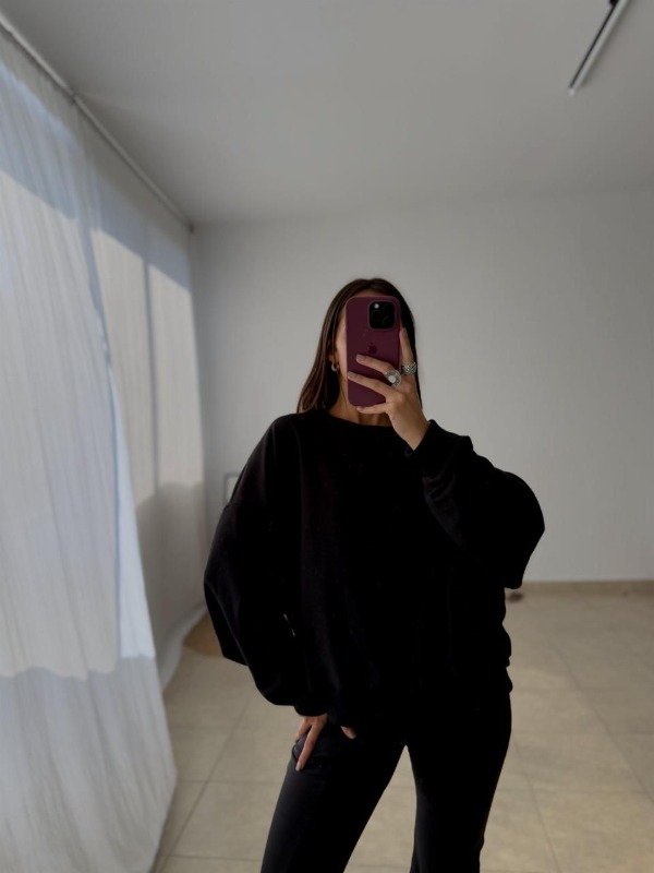 Producto - buzo rustico negro