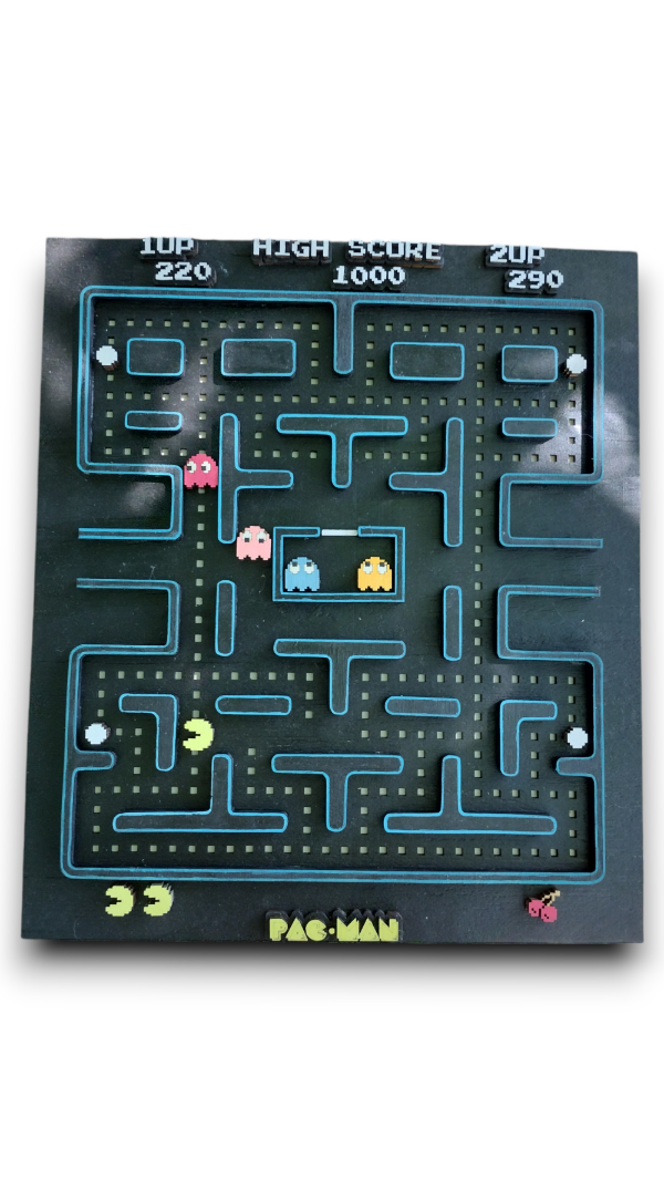 Producto - Cuadro Pacman 3D
