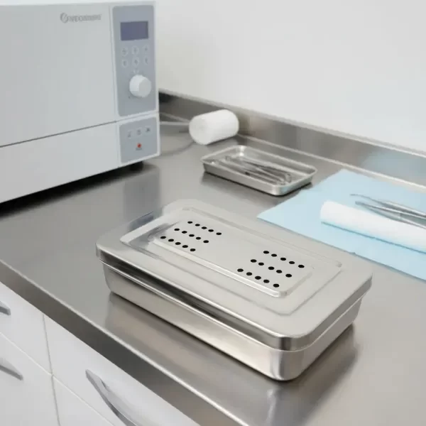 Producto - Caja De Acero Perforada 20x10x4 cm