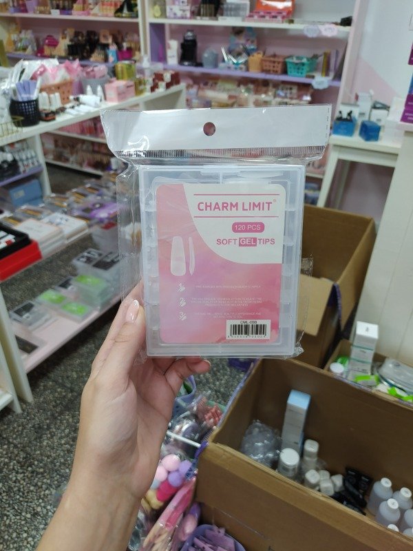 Producto - Tips charm limit 120 piezas coffin