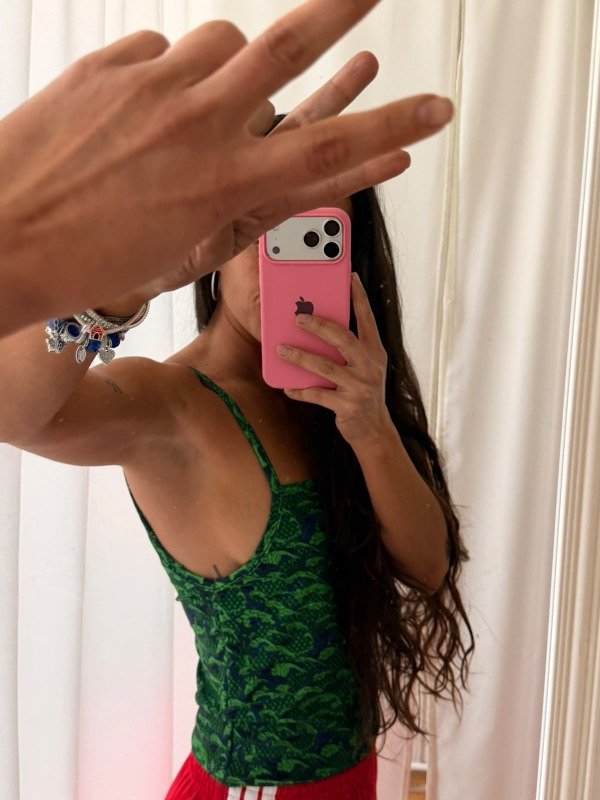 Producto - PREVENTA - Musculosa lycra Marea verde - Cadena Nacional By Guaranga - 1