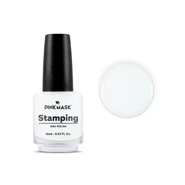 Producto - Esmalte Para Stamping Pink Mask - Blanco