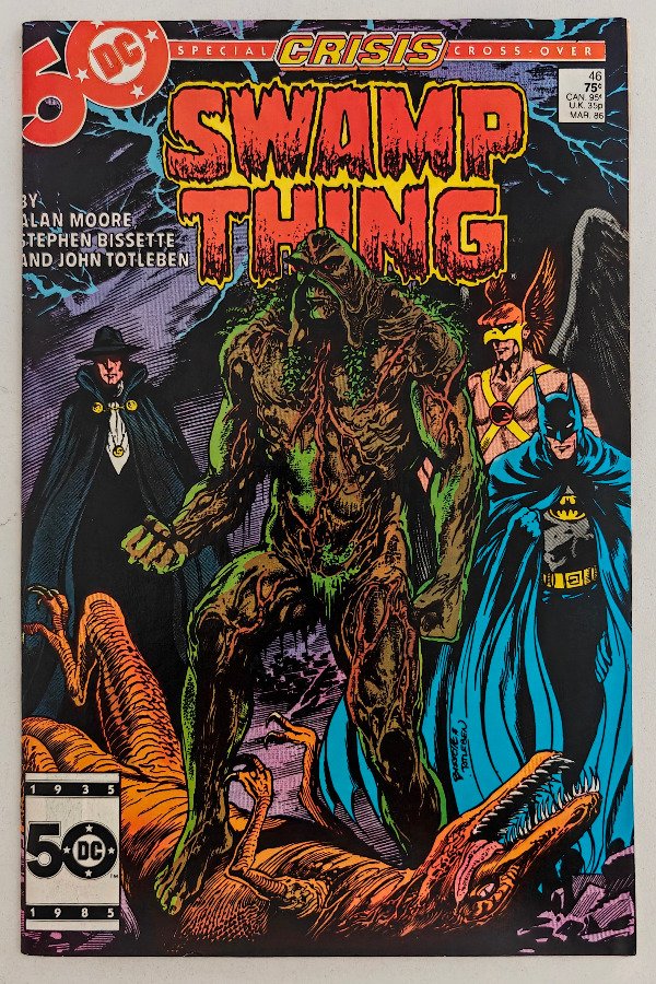 Producto - Swamp Thing #46 (1986) - Tie-In de Crisis on Infinite Earths por Alan Moore