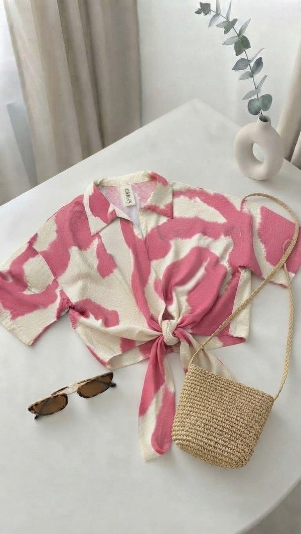 Producto - BLUSA MOÑO FUCSIA - 1