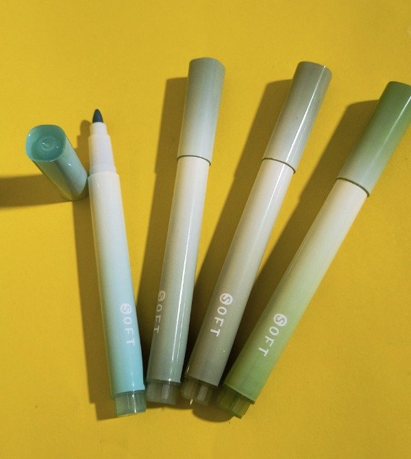 Producto - Resaltador gradual verde x 4 unid