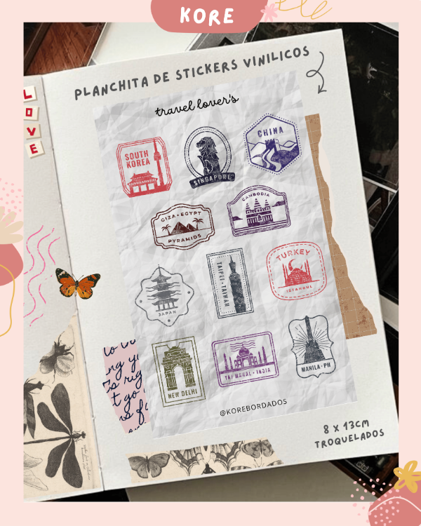 Producto - Sellos de viajes