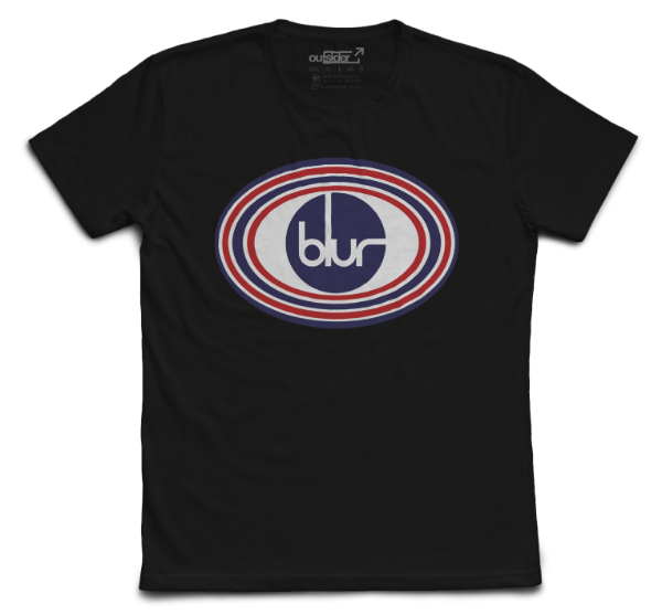 Producto - Blur - Logo - Remera Negra