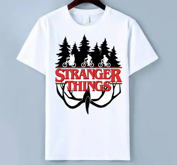 Producto - Remera Unisex Stranger Things Bici