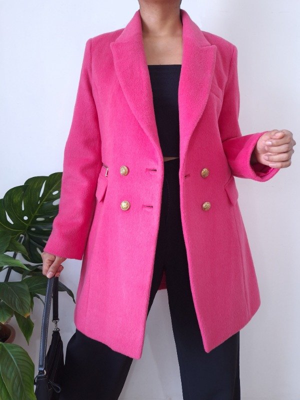 Producto - Tapado Amelia - T:M (Fucsia)