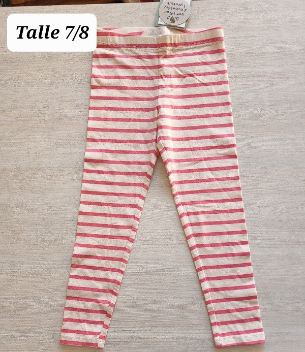 Calza HyM talle 7/8 rayada
