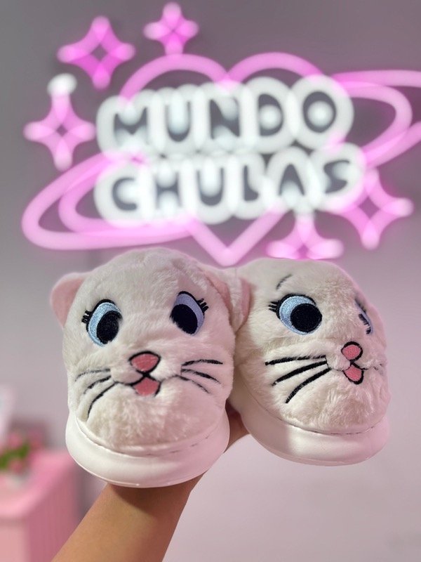 Producto - Pantuflas Gatito Adulto
