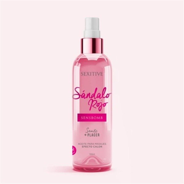 Producto - Aceite Para Masajes Efecto Calor - Sandalo Rojo - 130 Ml