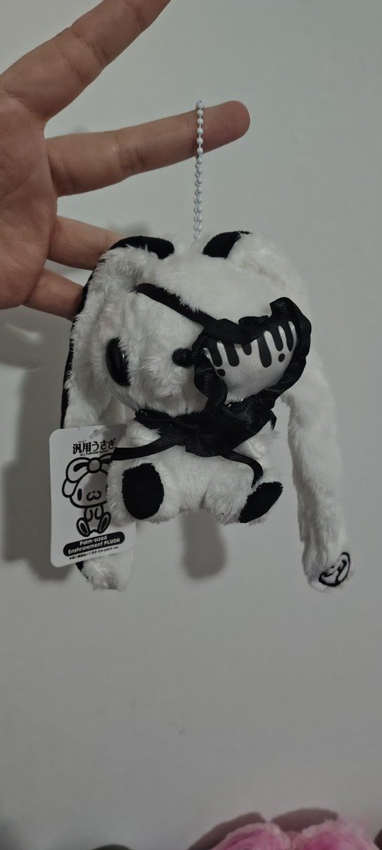 Producto - Llavero Peluche Glommy Bunny/Bear Con parche Oficial - 5