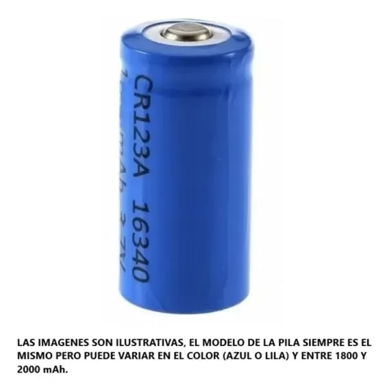 Producto - Pila 16340 3.7V cod17137