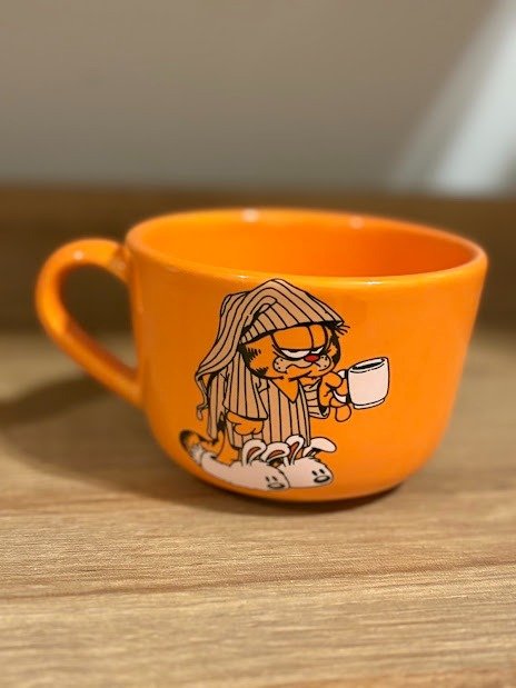 Producto - Tazón mediano blanco Garfield