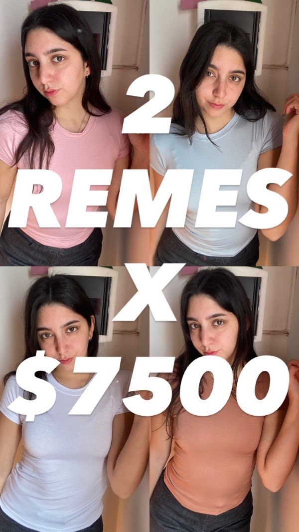 Producto - Promo 2 remeras basicas