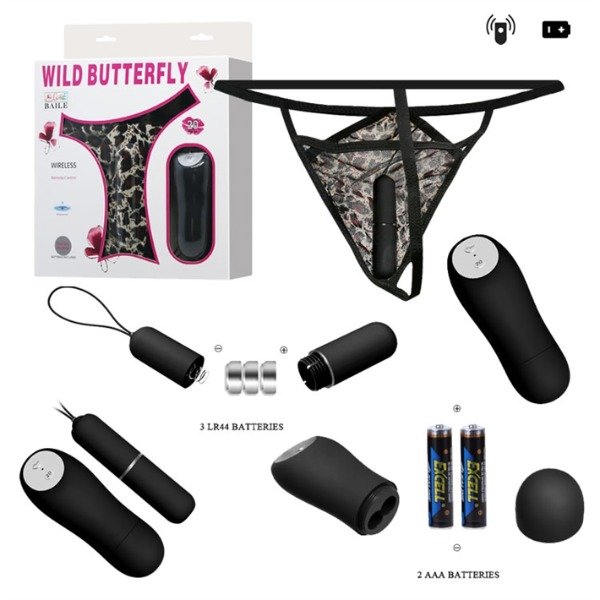 Producto - TANGA CON VIBRADOR Y CONTROL INALAMBRICO