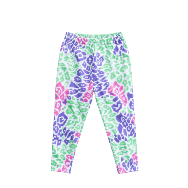 Producto - Calzas estampadas de nena colores surtidos (Pack x 3)