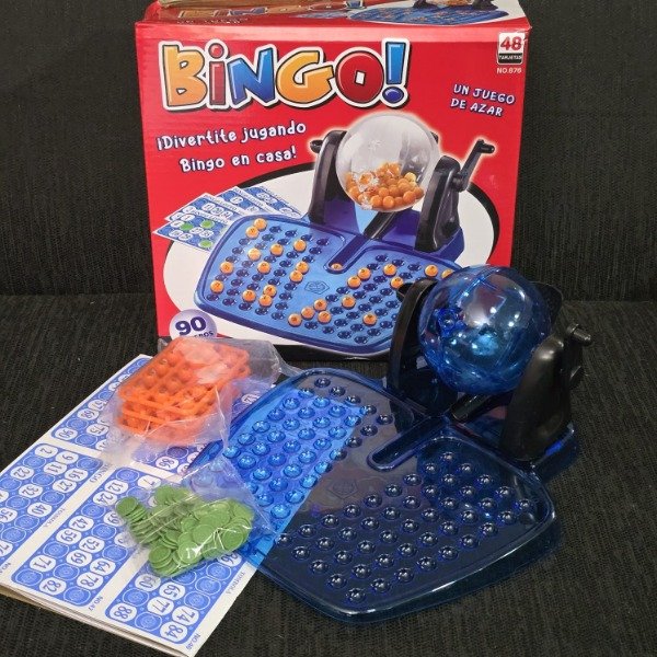 Producto - Bingo con bolillero grande MO.876