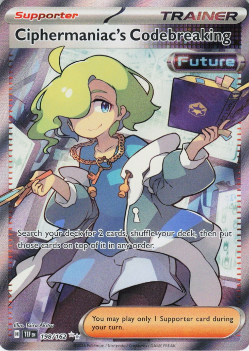 Producto - Ciphermaniac's Codebreaking - 198/162 - Temporal Forces - Holo