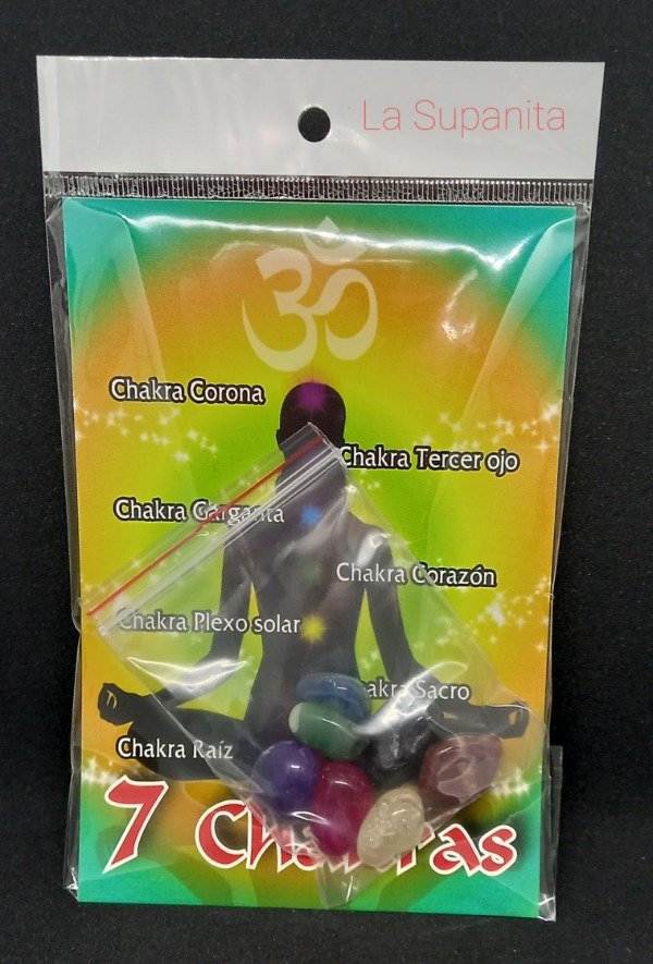 Producto - Piedras 7 chakras