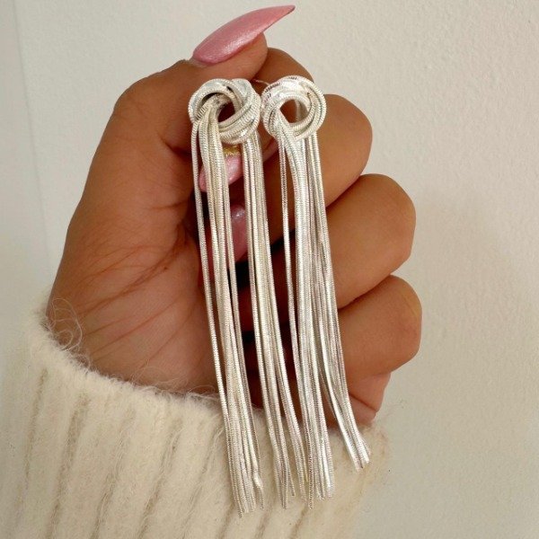 Producto - AROS COLGANTES NUDOS DE CLAPTON